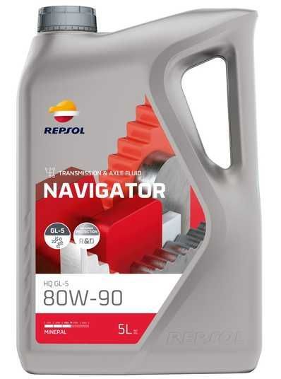 Олива трансмісійна REPSOL NAVIGATOR HQ GL-5 80W-90 (5Л)